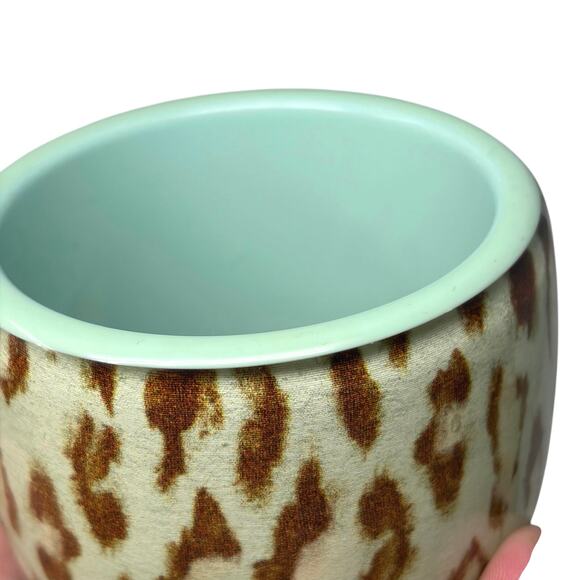 Dior Leopard-Print Cuff Bracelet - Picture 10 of 12